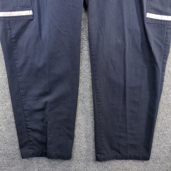 FedEx Men's Stan Herman Uniform Reflective Pants Blue Size 36x30 Employee - Picture 7 of 12
